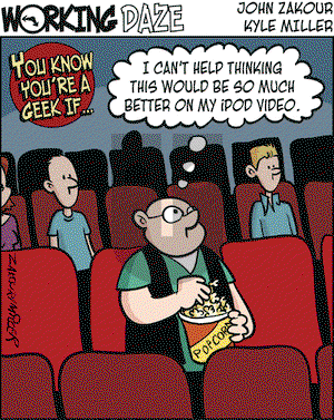 Working Daze on Saturday March 3, 2007 Comic Strip