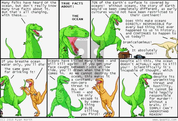 Dinosaur Comics on Wednesday February 5, 2025 Comic Strip