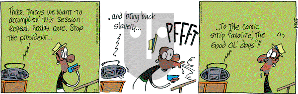 The Knight Life on Tuesday February 8, 2011 Comic Strip