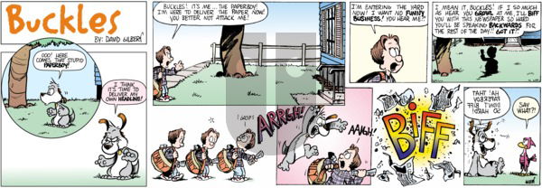Buckles on Sunday April 13, 2025 Comic Strip