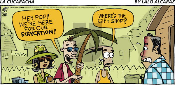 La Cucaracha on Sunday July 10, 2011 Comic Strip