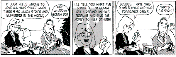 Luann on Thursday December 27, 2001 Comic Strip