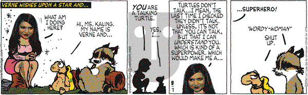 Over the Hedge on Wednesday August 7, 2013 Comic Strip