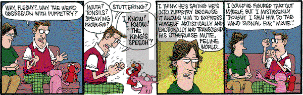 Monty on Wednesday May 4, 2011 Comic Strip