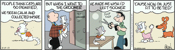 Drabble on Wednesday April 10, 2013 Comic Strip