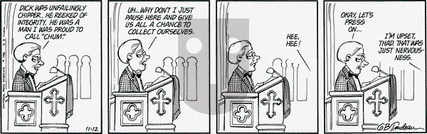 Doonesbury on Wednesday November 12, 1986 Comic Strip