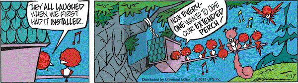 Rose is Rose on Thursday April 17, 2014 Comic Strip