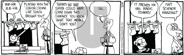The Buckets on Monday December 25, 2006 Comic Strip