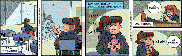 Heart of the City - Saturday November 9, 2024 Comic Strip