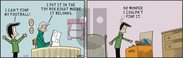 Grand Avenue on Thursday April 25, 2024 Comic Strip