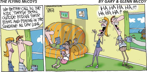 The Flying McCoys on Sunday September 18, 2016 Comic Strip