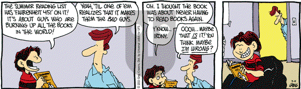 The Buckets on Thursday July 11, 2013 Comic Strip