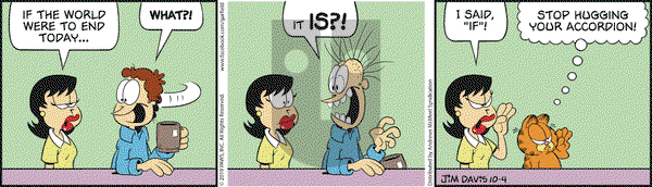 Garfield on Friday October 4, 2019 Comic Strip