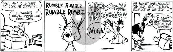 Buckles on Monday June 9, 2025 Comic Strip