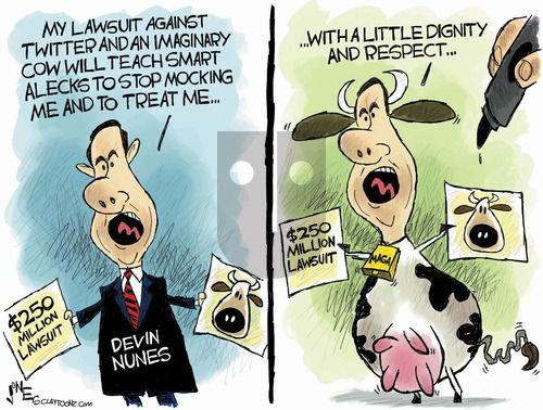 Clay Jones - Sunday March 24, 2019 Comic Strip