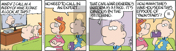 Drabble on Monday November 10, 2014 Comic Strip