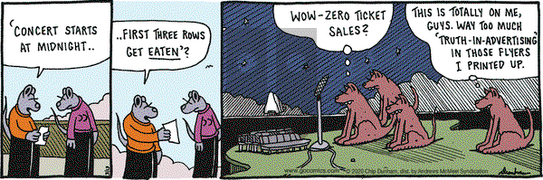 Overboard on Friday March 13, 2020 Comic Strip