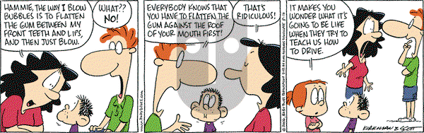 Baby Blues on Wednesday August 16, 2006 Comic Strip
