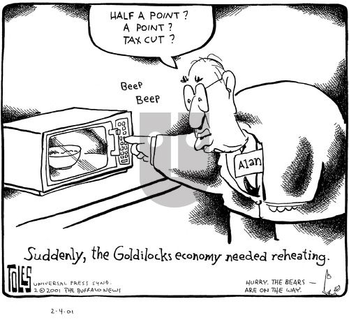 Tom Toles on Sunday February 4, 2001 Comic Strip