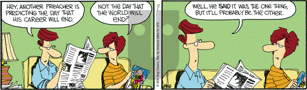 The Buckets on Saturday November 1, 2014 Comic Strip
