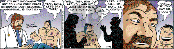 Alley Oop on Tuesday November 19, 2013 Comic Strip