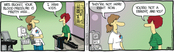 The Buckets on Tuesday October 1, 2019 Comic Strip