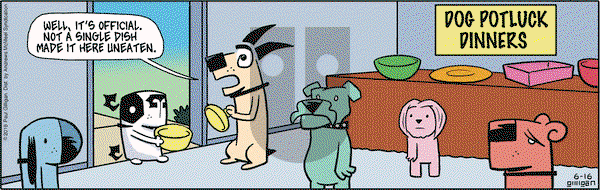 Pooch Cafe on Saturday June 16, 2018 Comic Strip