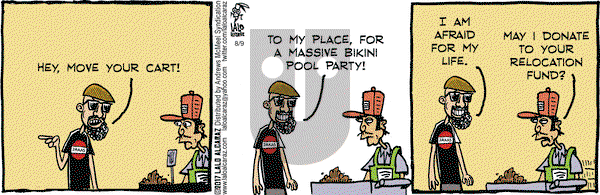 La Cucaracha on Wednesday August 9, 2017 Comic Strip