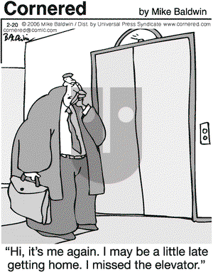 Cornered on Monday February 20, 2006 Comic Strip