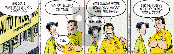 Baldo on Friday December 4, 2015 Comic Strip