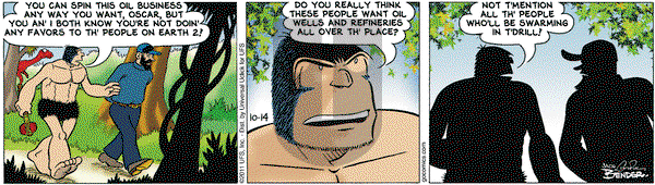 Alley Oop on Friday October 14, 2011 Comic Strip