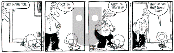 The Buckets on Friday April 8, 2005 Comic Strip