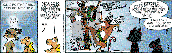 Over the Hedge on Tuesday December 15, 2020 Comic Strip