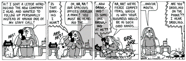 Cathy Classics on Saturday August 2, 1997 Comic Strip