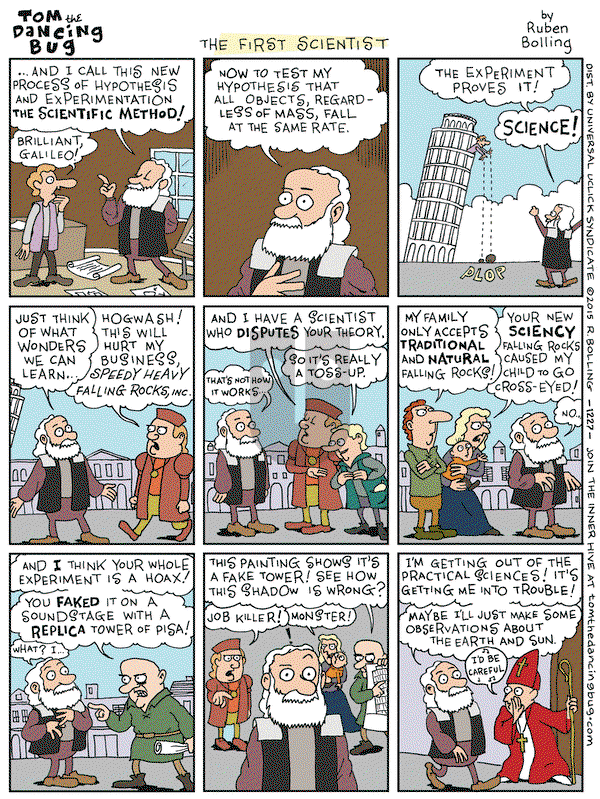 Tom the Dancing Bug on Friday February 27, 2015 Comic Strip