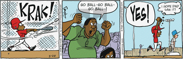 Cleats on Thursday May 22, 2008 Comic Strip