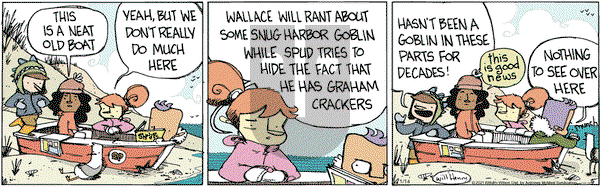 Wallace the Brave on Thursday January 14, 2021 Comic Strip
