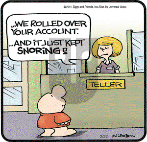 Ziggy on Tuesday February 22, 2011 Comic Strip