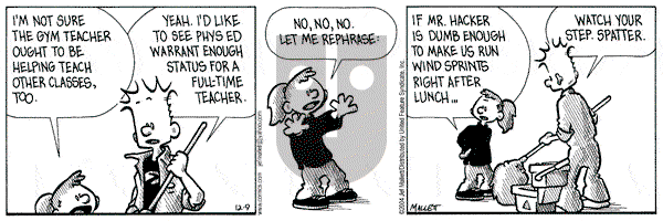 Frazz on Thursday December 9, 2004 Comic Strip