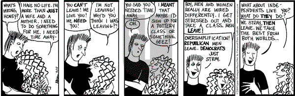 Clear Blue Water on Monday July 12, 2004 Comic Strip