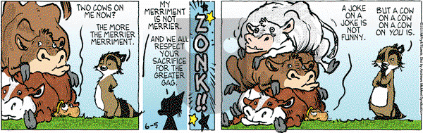 Over the Hedge on Thursday June 5, 2025 Comic Strip
