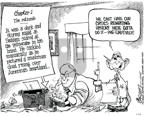 Stuart Carlson on Wednesday November 16, 2005 Comic Strip