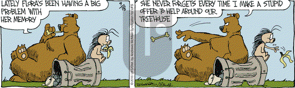 The Grizzwells on Wednesday April 18, 2018 Comic Strip