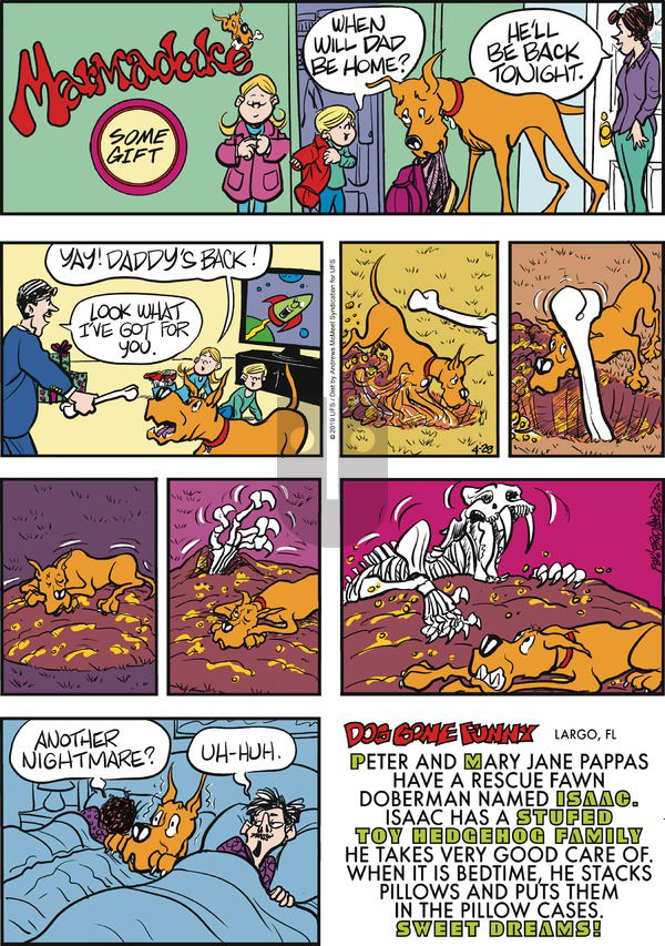 Marmaduke on Sunday April 28, 2019 Comic Strip