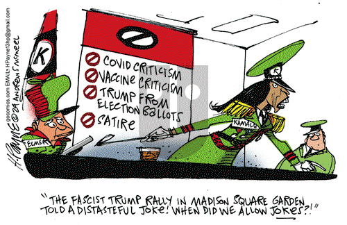 Henry Payne - Wednesday October 30, 2024 Comic Strip