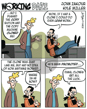 Working Daze on Thursday May 5, 2005 Comic Strip