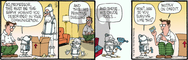 Monty on Wednesday October 15, 2008 Comic Strip