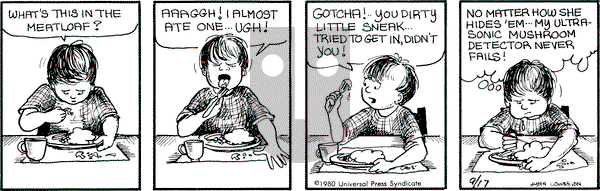 For Better or For Worse on Wednesday September 17, 1980 Comic Strip