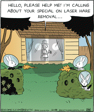 Brevity on Saturday November 26, 2016 Comic Strip