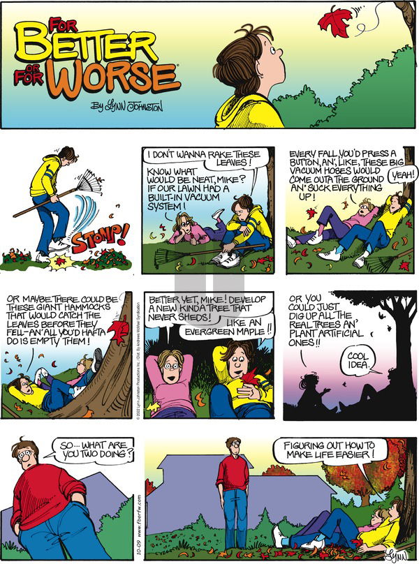 For Better or For Worse - Sunday October 9, 2022 Comic Strip